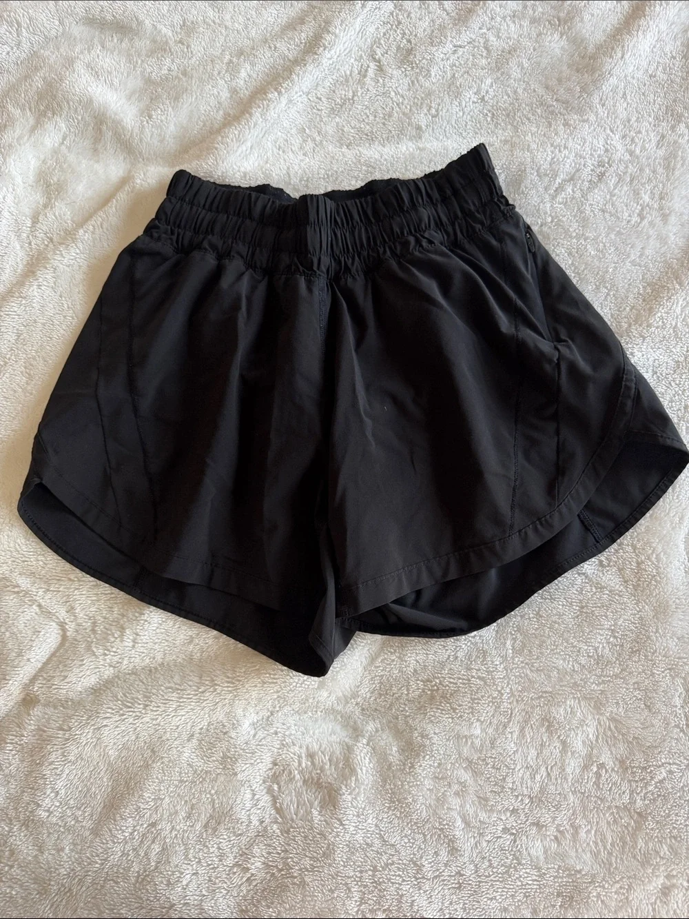 lululemon athletica Black Women's Running Shorts